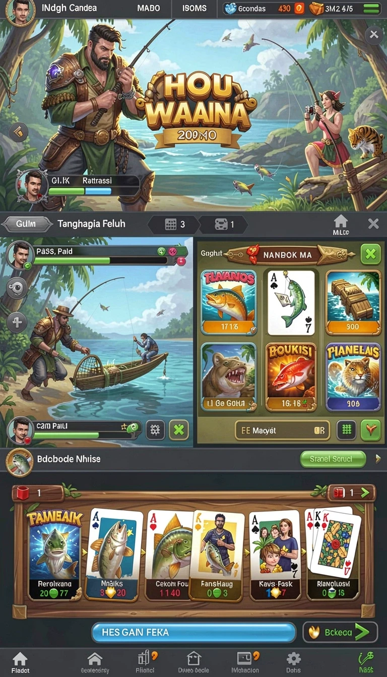 Beragam pilihan permainan menarik dalam aplikasi Review Aplikasi events.